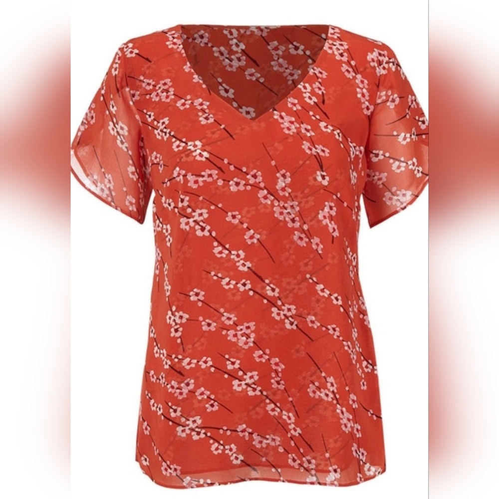 CAbi Cherry Blossom Top